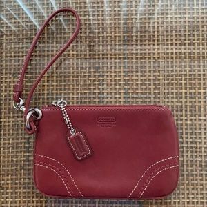 Genuine Coach wristlet.